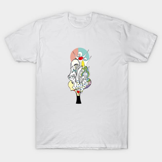 WW freedom doodleflow T-Shirt by ed100